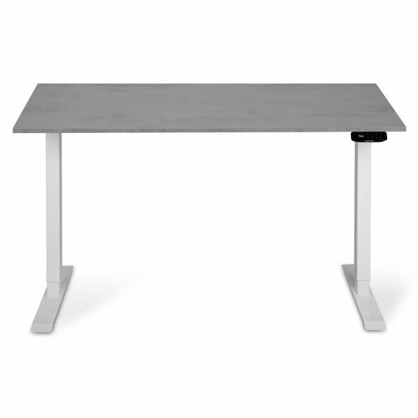 Регульований стіл ADAPWORK Smart 2 Motor AdapDesk 138х68 18мм Smoky Gray, Snow White (1061489098) в интернет-магазине