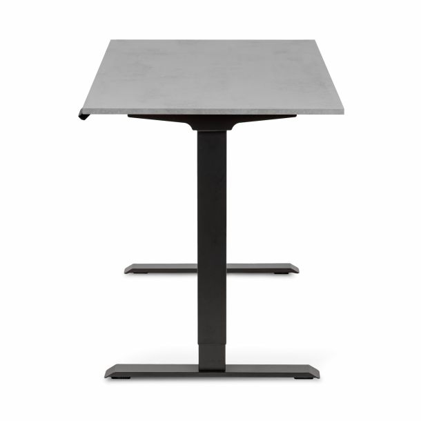 Регульований стіл ADAPWORK Smart 2 Motor AdapDesk 138х68 18мм Smoky Gray, Space Black (1061489095) дешево