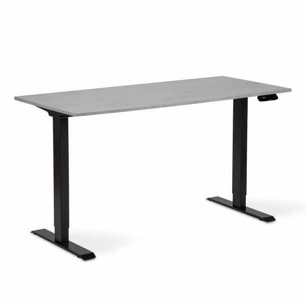 Регульований стіл ADAPWORK Smart 2 Motor AdapDesk 138х68 18мм Smoky Gray, Space Black (1061489095) фото