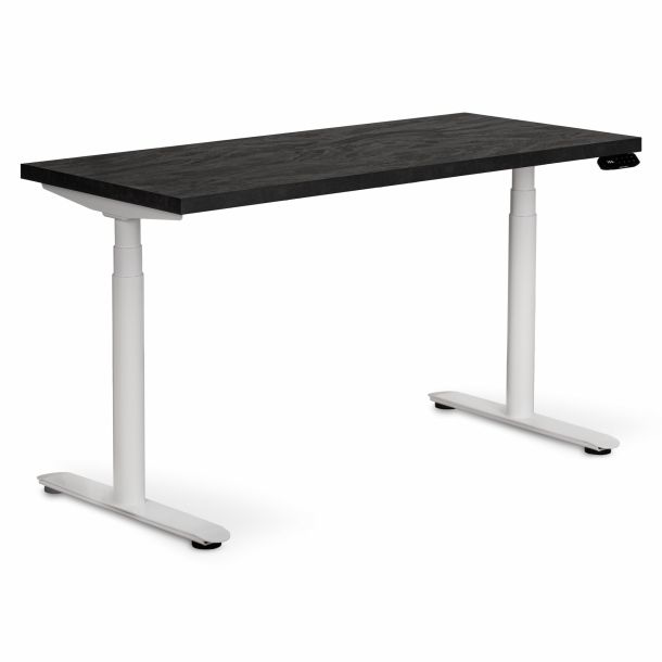 Регульований стіл ADAPWORK Smart 2 Motor Pro Max AdapDesk 136х66 36мм Carbon Black, Snow White (1061488895) фото