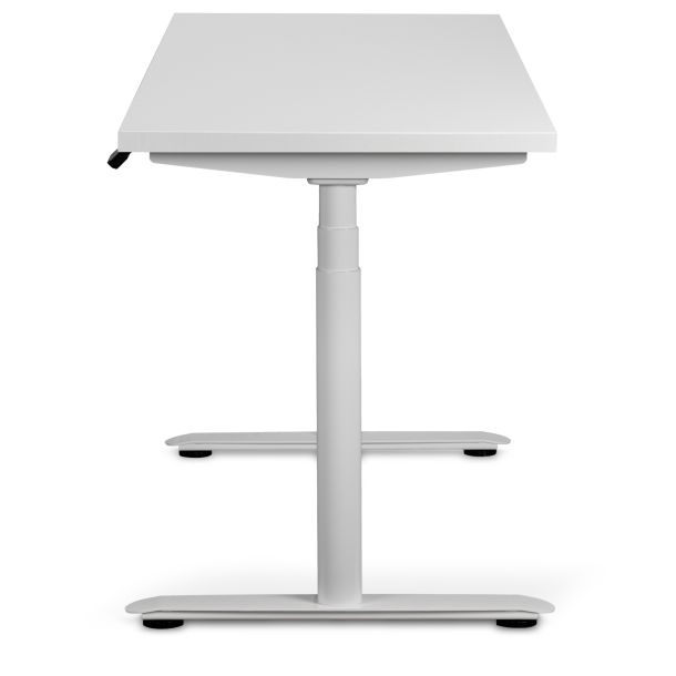 Регульований стіл ADAPWORK Smart 2 Motor Pro Max AdapDesk 136х66 36мм Crystal White, Snow White (1061488898) дешево