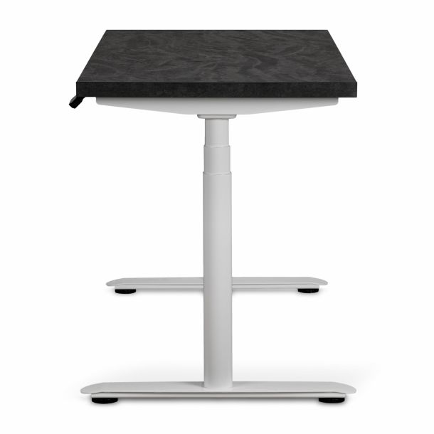Регульований стіл ADAPWORK Smart 2 Motor Pro Speed AdapDesk 136х66 36мм Carbon Black, Snow White (1061488905) дешево