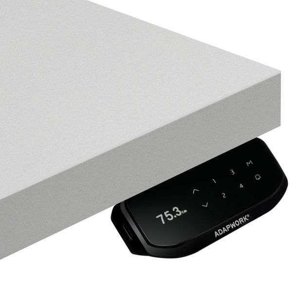 Регульований стіл ADAPWORK Smart 2 Motor Pro Speed AdapDesk 136х66 36мм Crystal White, Snow White (1061488908) недорого