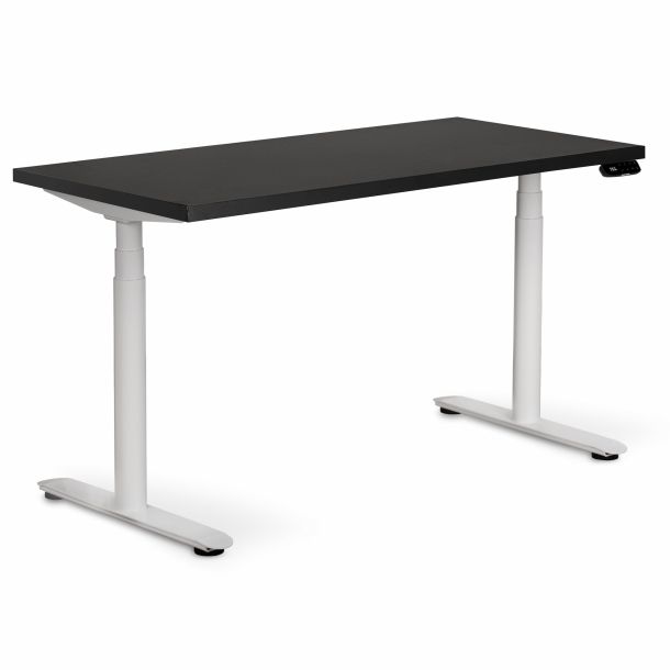 Регульований стіл ADAPWORK Smart 2 Motor Pro Speed AdapDesk 136х66 36мм Deep Black, Snow White (1061488907) фото