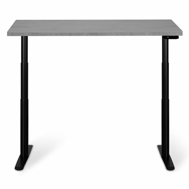 Регулируемый стол ADAPWORK Smart 2 Motor Pro Speed AdapDesk 136х66 36мм Smoky Gray, Space Black (1061488901) в Украине