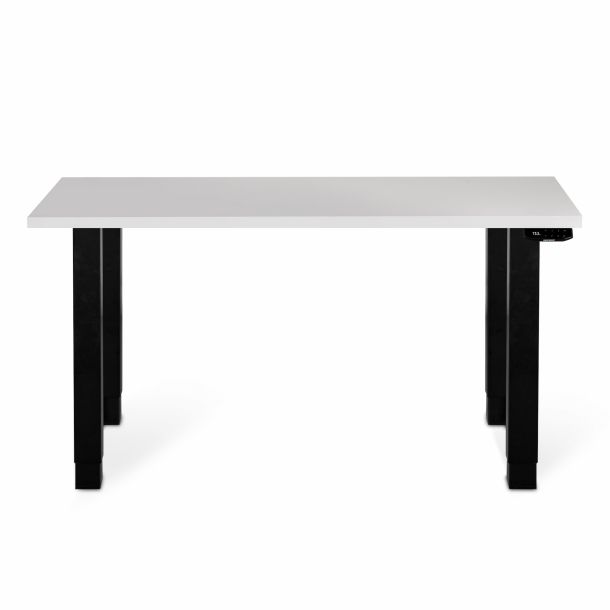 Регульований стіл ADAPWORK Smart 4L 2 Motor AdapDesk 136х66 36 мм Crystal White, Space Black (1061489109) купить