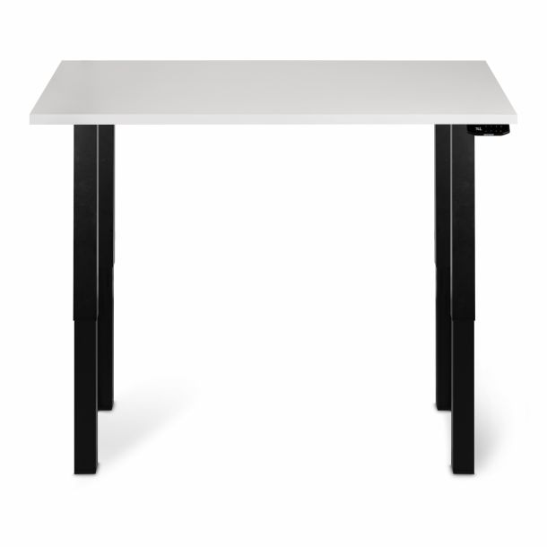 Регульований стіл ADAPWORK Smart 4L 2 Motor AdapDesk 136х66 36 мм Crystal White, Space Black (1061489109) в Украине