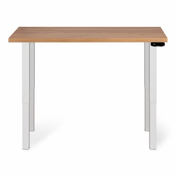 Регулируемый стол ADAPWORK Smart 4L 2 Motor AdapDesk 136х66 36 мм Golden Wood, Snow White (1061489104) в Украине