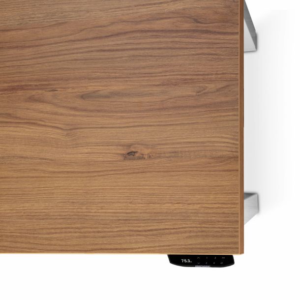 Регулируемый стол ADAPWORK Smart 4L 2 Motor AdapDesk 136х66 36 мм Golden Wood, Snow White (1061489104) с доставкой