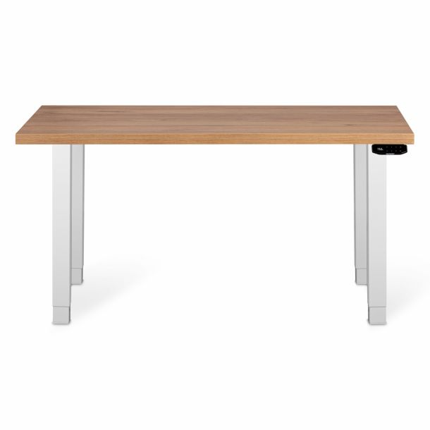 Регулируемый стол ADAPWORK Smart 4L 2 Motor AdapDesk 136х66 36 мм Golden Wood, Snow White (1061489104) купить