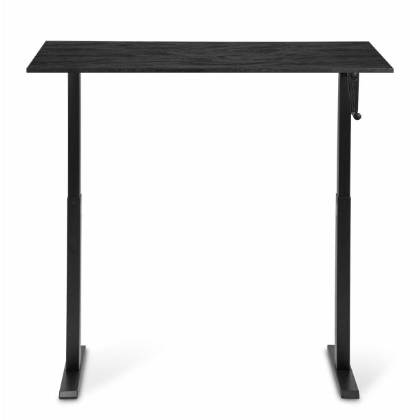 Регулируемый стол ADAPWORK Smart Manual AdapDesk 138х68 18мм Carbon Black, Space Black (1061489142) с доставкой