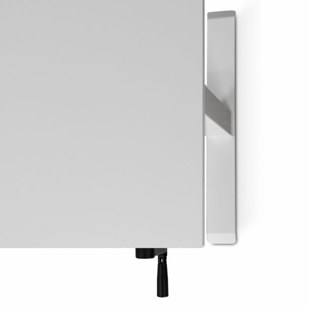 Регульований стіл ADAPWORK Smart Manual AdapDesk 138х68 18мм Crystal White, Snow White (1061489134) дешево