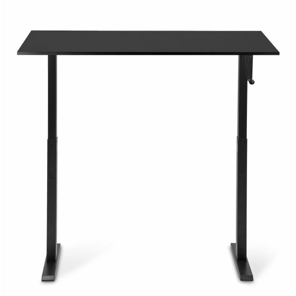 Регульований стіл ADAPWORK Smart Manual AdapDesk 138х68 18мм Deep Black, Space Black (1061489141) с доставкой