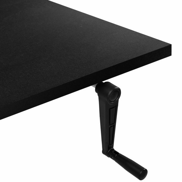 Регульований стіл ADAPWORK Smart Manual AdapDesk 138х68 18мм Deep Black, Space Black (1061489141) купить