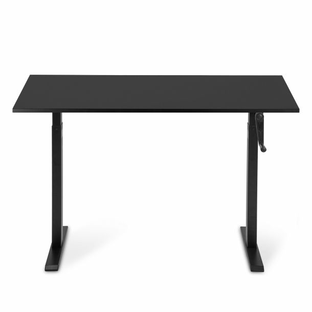 Регульований стіл ADAPWORK Smart Manual AdapDesk 138х68 18мм Deep Black, Space Black (1061489141) в Киеве
