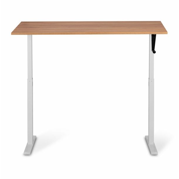Регульований стіл ADAPWORK Smart Manual AdapDesk 138х68 18мм Golden Wood, Snow White (1061489138) с доставкой