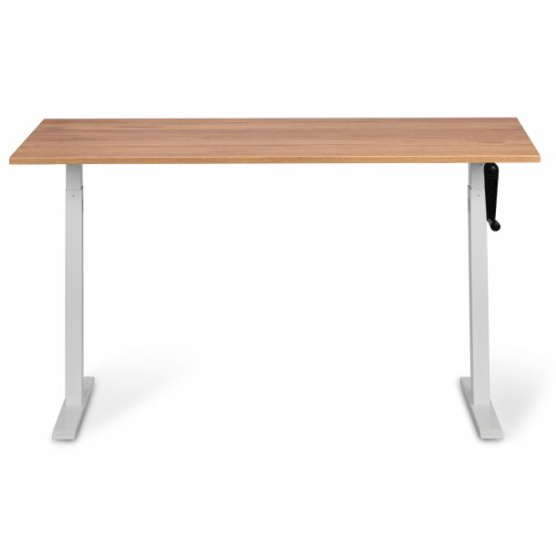 Регульований стіл ADAPWORK Smart Manual AdapDesk 138х68 18мм Golden Wood, Snow White (1061489138) kupistul