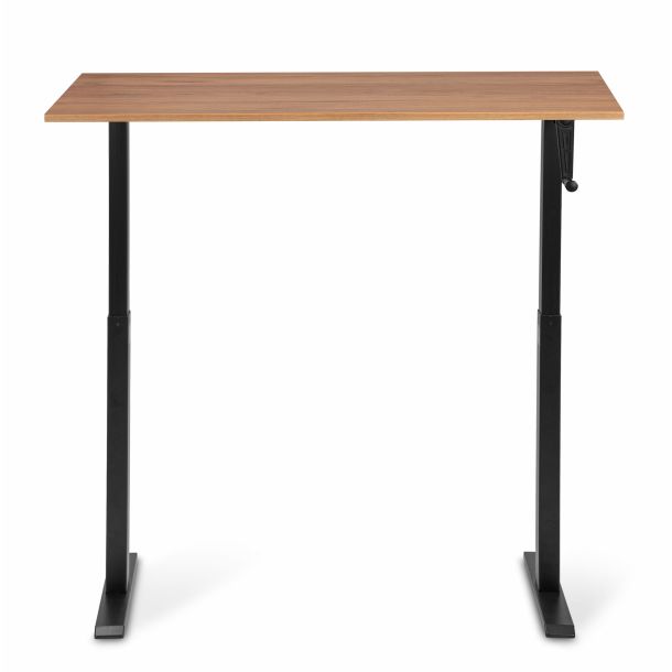 Регулируемый стол ADAPWORK Smart Manual AdapDesk 138х68 18мм Golden Wood, Space Black (1061489143) с доставкой