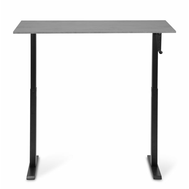 Регулируемый стол ADAPWORK Smart Manual AdapDesk 138х68 18мм Smoky Gray, Space Black (1061489140) с доставкой