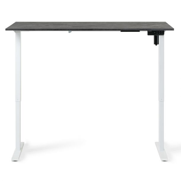 Регулируемый стол ADAPWORK SmartDesk 18мм 136х66 Черный бетон, Белый (106735884) kupistul
