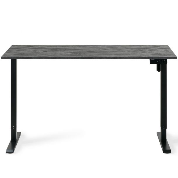 Регульований стіл ADAPWORK SmartDesk 18мм 136х66 Чорний бетон, Чорний (106735889) недорого