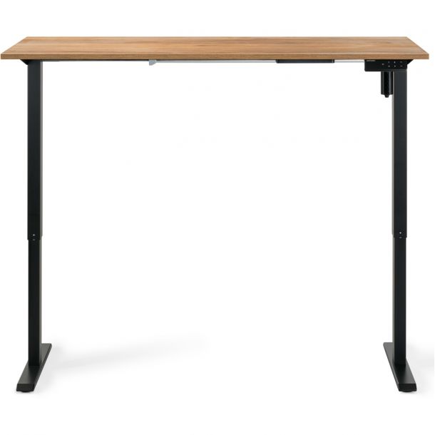 Регульований стіл ADAPWORK SmartDesk 18мм 136х66 Дуб Аппалачі, Чорний (106735890) kupistul