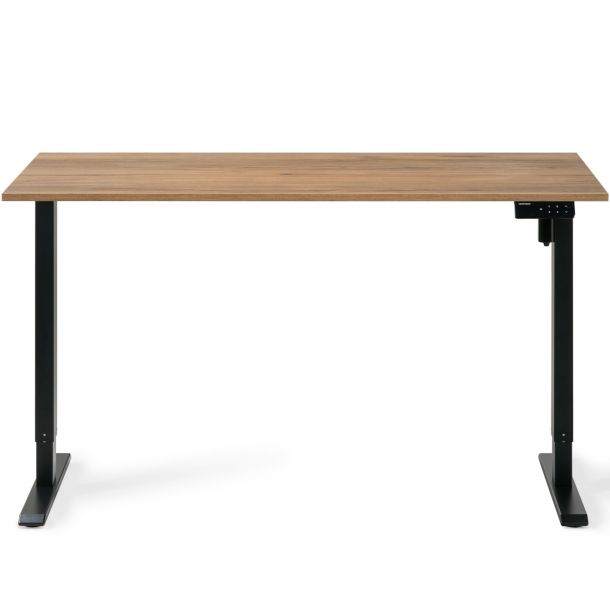 Регульований стіл ADAPWORK SmartDesk 18мм 136х66 Дуб Аппалачі, Чорний (106735890) цена