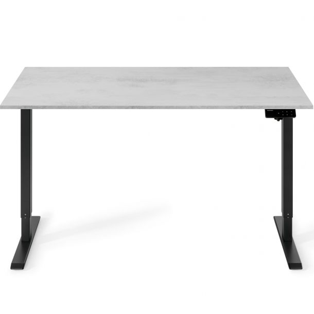 Регулируемый стол ADAPWORK SmartDesk 18мм 136х66 Серый бетон, Черный (106735888) купить