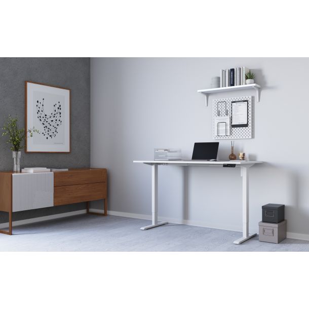 Регулируемый стол ADAPWORK SmartDesk 18мм 136х66 Белый, Белый (106735881) в интернет-магазине