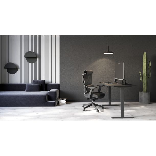 Регулируемый стол ADAPWORK SmartDesk 2 18мм 136х66 Черный, Черный (106936690) с доставкой