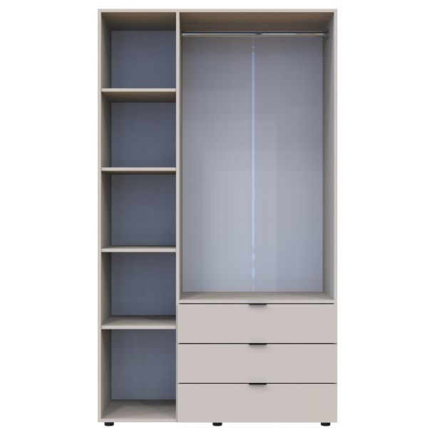 Шафа Гелар 3 ДСП 116,2х49,5х203,4 Кашемір (1271485241) kupistul
