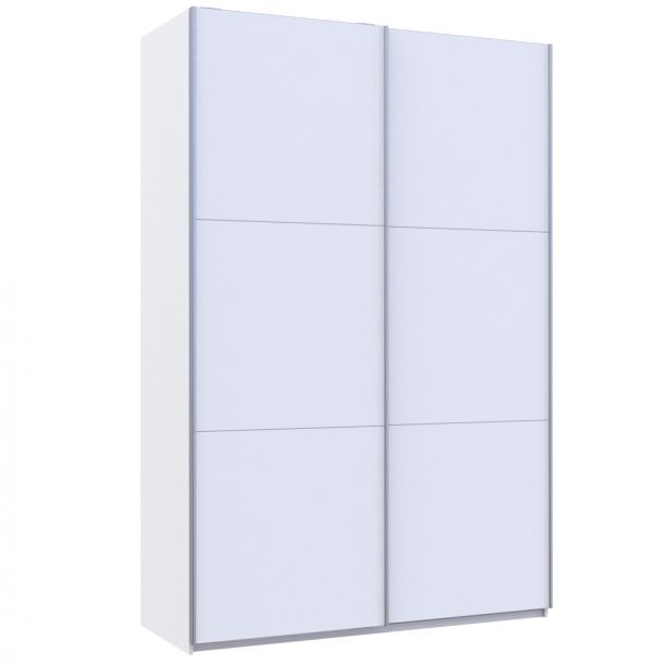 Шкаф купе G-Caiser 2 ДСП / 3 части 160х60х240 Белый, Белый (127830176) в Украине