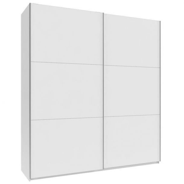 Шкаф купе G-Caiser 2 ДСП / 3 части 220х60х240 Белый, Белый (127830161) в Украине