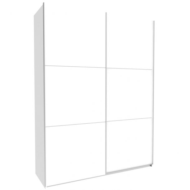 Шкаф купе G-Caiser 2 ДСП / 3 части 180х60х240 Белый, Белый (127830144) в Украине