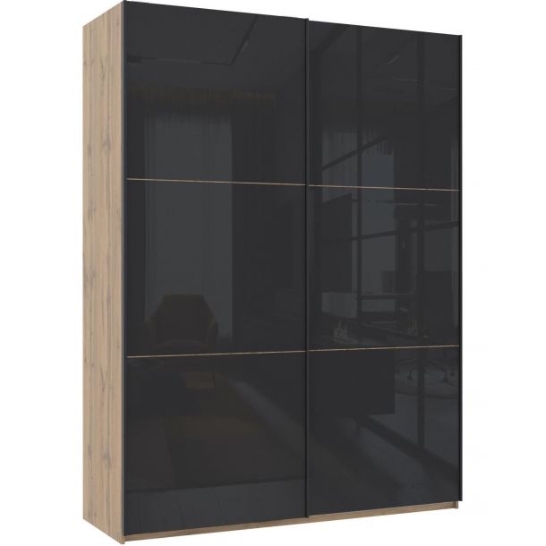 Шкаф купе G-Caiser 2 Стекла / 3 части 180х60х240 Дуб тахо (127847393) с доставкой