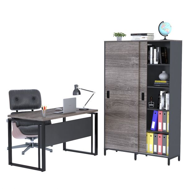 Шафа LS-120x190 Антрацит, Дуб Палена (59732198) в Киеве