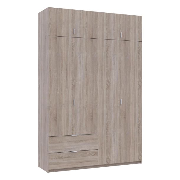 Шкаф Лукас 160х50х240 Дуб сонома (1271470555) kupistul