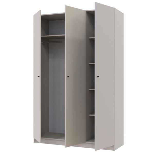 Шафа Promo 3 ДСП 135х48х204 Кашемір (1271483238) kupistul
