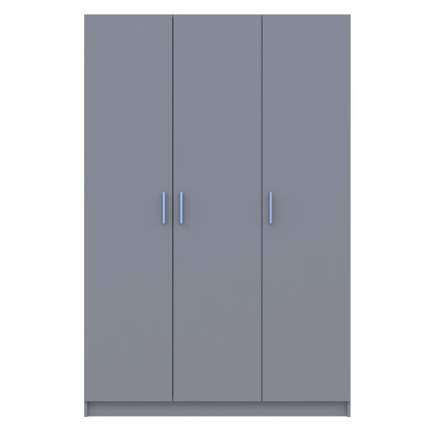 Шафа Promo 3 ДСП 135х48х204 Сірий (1271483236) купить