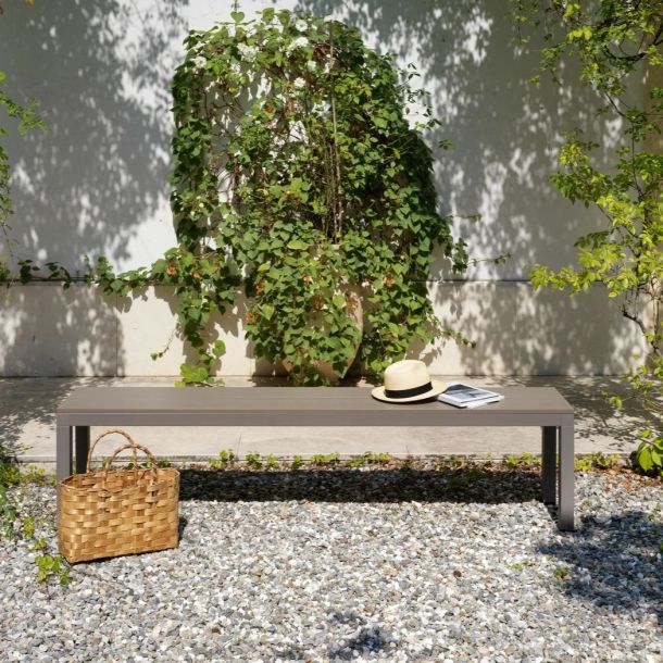 Лавка Rio Bench Alu Tortora (131489395) в интернет-магазине
