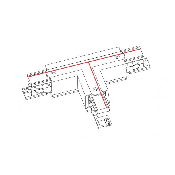 Соединитель Ctls Power T Connector Left 1 T-l1 Белый (109988133) в Украине