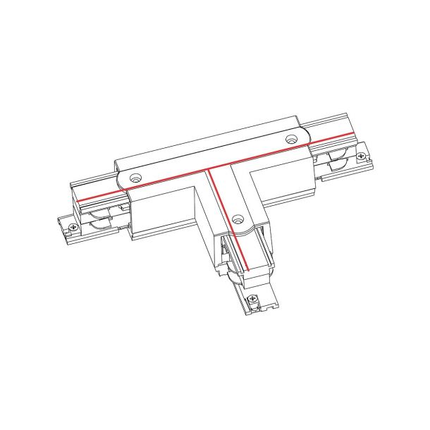 Соединитель Ctls Power T Connector Right 1 T-r1 Белый (109988136) с доставкой