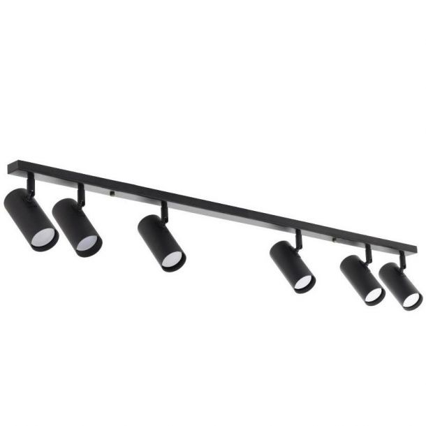 Спот Pelikan GU10 L120-6 Black (111733916) недорого