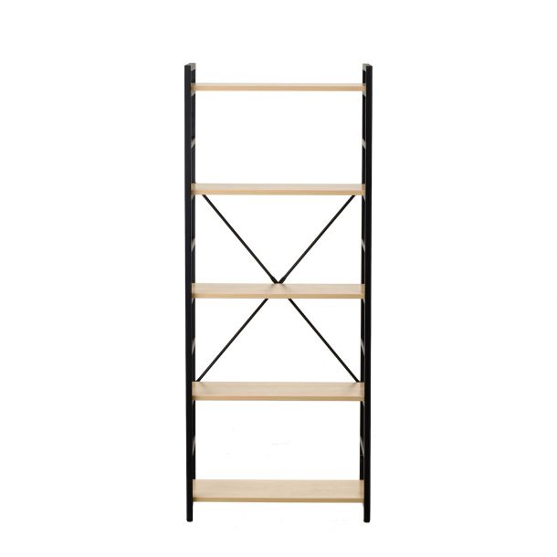 Стеллаж Calgari 5 Black, Beige (26512407) дешево
