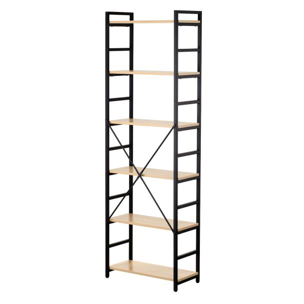 Стелаж Calgari 6 Black, Beige (26512408) дешево