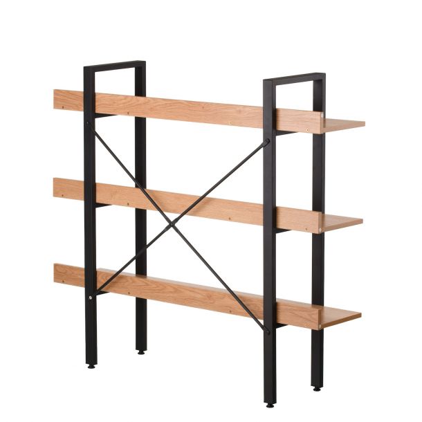 Стеллаж Gossamer Black, Light Brown (26512412) kupistul