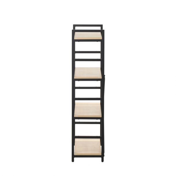 Стелаж Palermo 4 Black, Beige (26512409) в интернет-магазине
