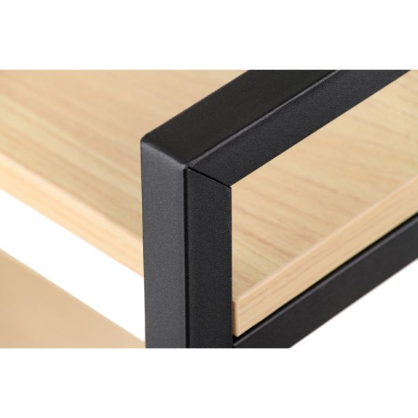 Стелаж Palermo 4 Black, Beige (26512409) цена
