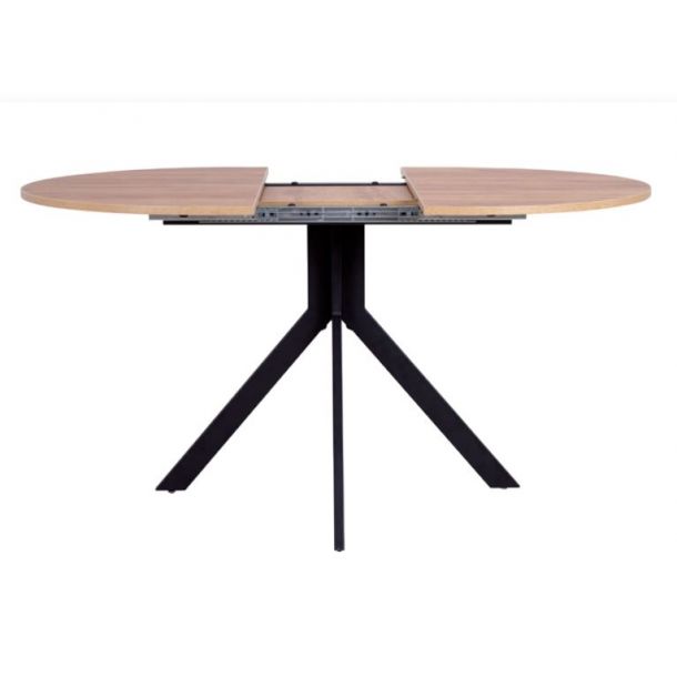 Стол ARGON LOFT H18 1100х900 Дуб золотой, black (211205460) в Киеве