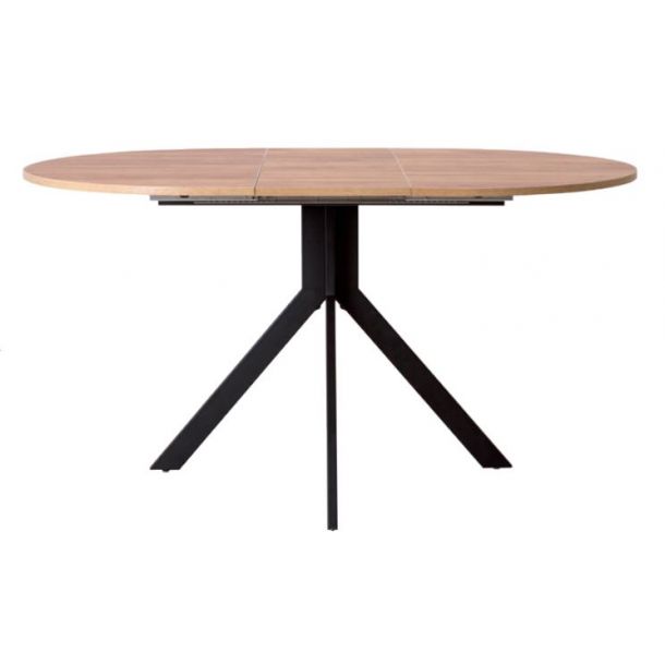 Стол ARGON LOFT H18 1100х900 Дуб золотой, black (211205460) в Украине